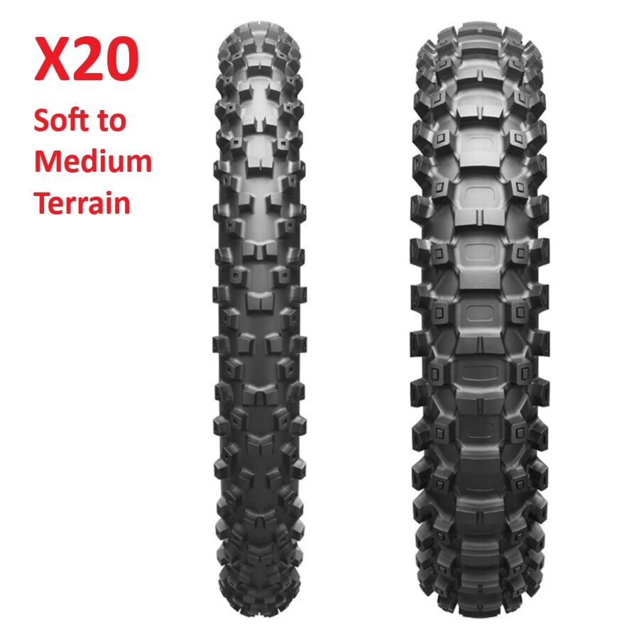 Bridgestone Battlecross NHS X20 Soft Medium Motocross Tyres