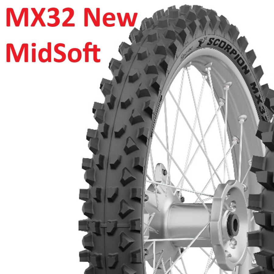 Pirelli Scorpion MX32 New NHS TT Off-Road Tyres Soft Medium