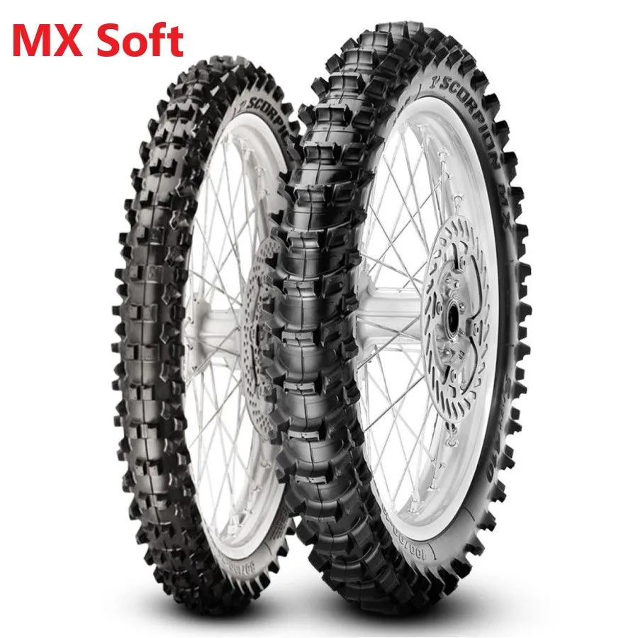Pirelli Scorpion MX Soft Motocross Tyres Sticky Stuff Motorcycle Tyres Accessories