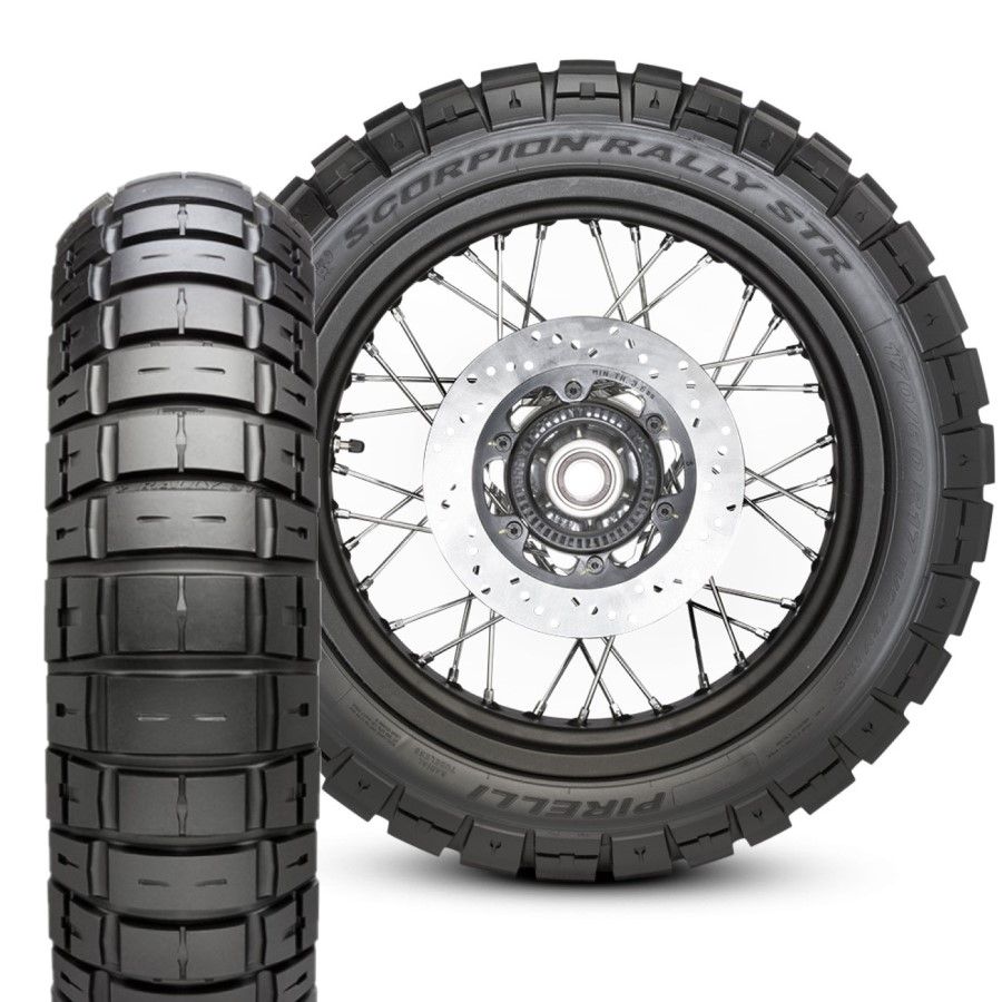 Pirelli Scorpion Rally STR Motorcycle Tyres Sticky Stuff