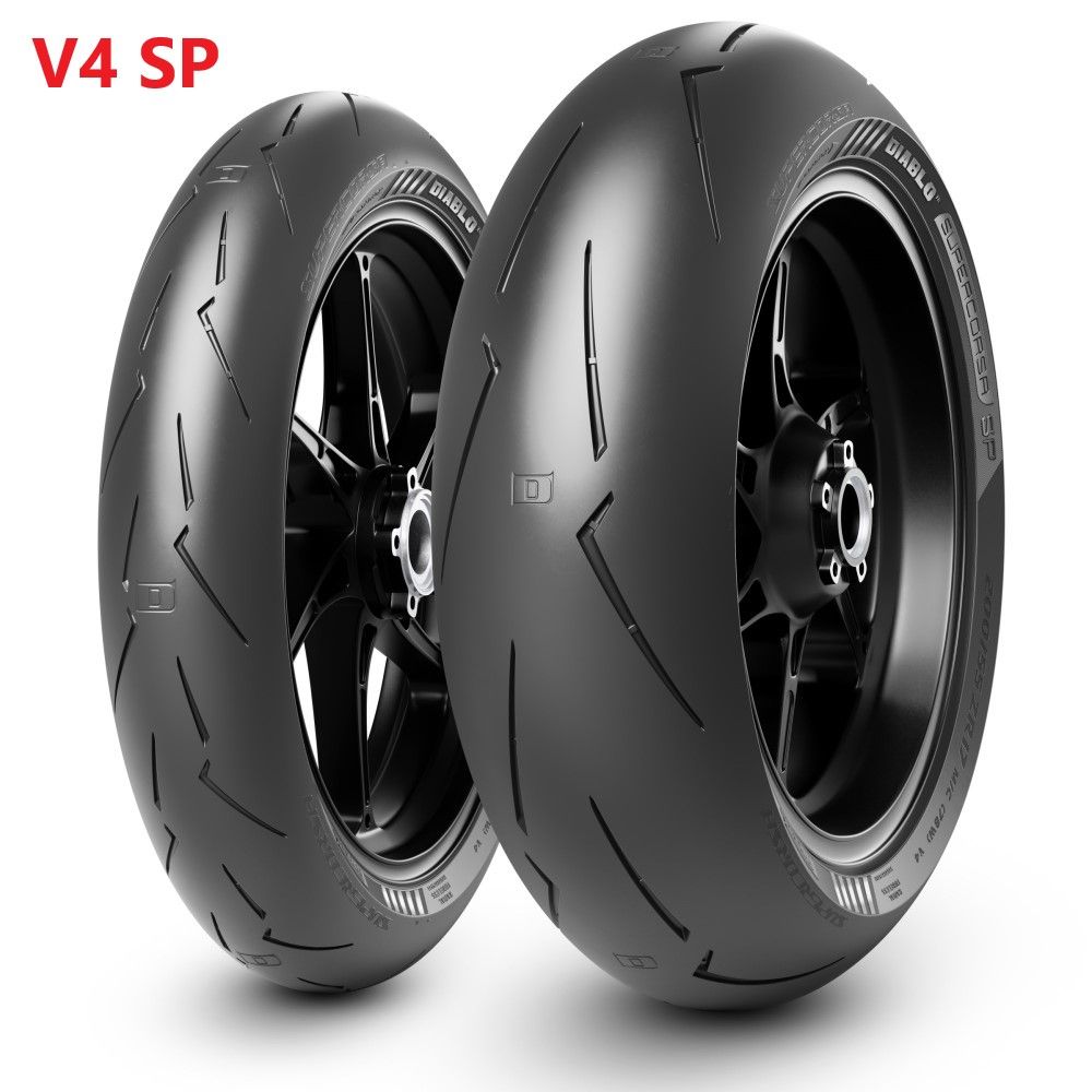 Pirelli Diablo Supercorsa V4 SP Motorcycle Tyres Pair