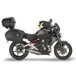 Kawasaki ER6N 12-16 kappa Motorcycle Tanklock Tank Bags With fitting ring