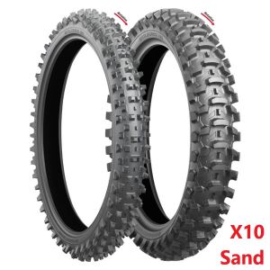 Bridgestone Battlecross NHS X10 Sand Motocross Tyres Pair Deals