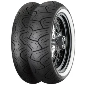 Continental Legend WhiteWall Motorcycle Tyres Pair Deals
