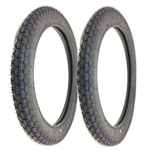 Kenda K254 Motorcycle Tyres Pair Deal