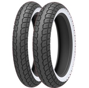 Kenda K418 WW Motorcycle Tyres Pair Deal