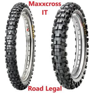 Maxxis Maxxcross IT -E Road Legal Motorcycle Tyres Pair Deals
