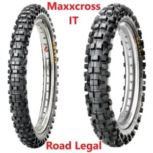 Maxxis Maxxcross IT -E Road Legal Motorcycle Tyres Pair Deals