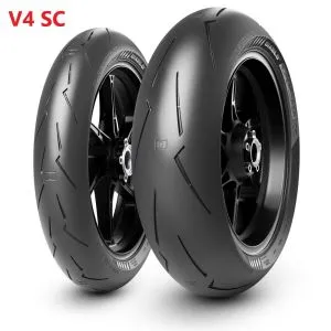 Pirelli Supercorsa V4 SC Motorcycle Tyres Pair Deals