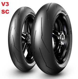 Pirelli Supercorsa V3 SC Motorcycle Race Tyres Pair Deals