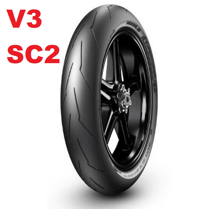 Track Tyre PIRELLI Diablo Supercorsa V3 120/70 ZR17 58W TL Front SC2