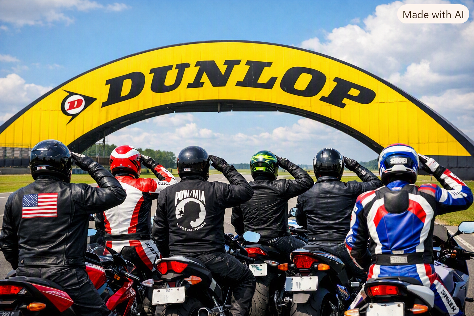 Dunlop Tyres They're round, rubbery, and highly researched! 