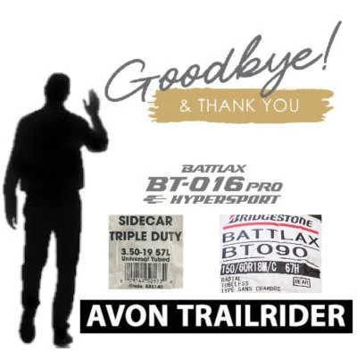 Goodbye Old Friends... Discontinued Tyres