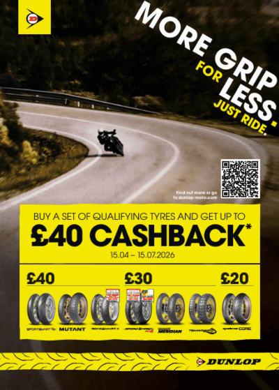 Save with Dunlop 15th April 2026 to 15th July 2026.