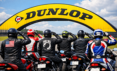 Dunlop Motorcycle Tyres are round, rubbery, and highly researched! 