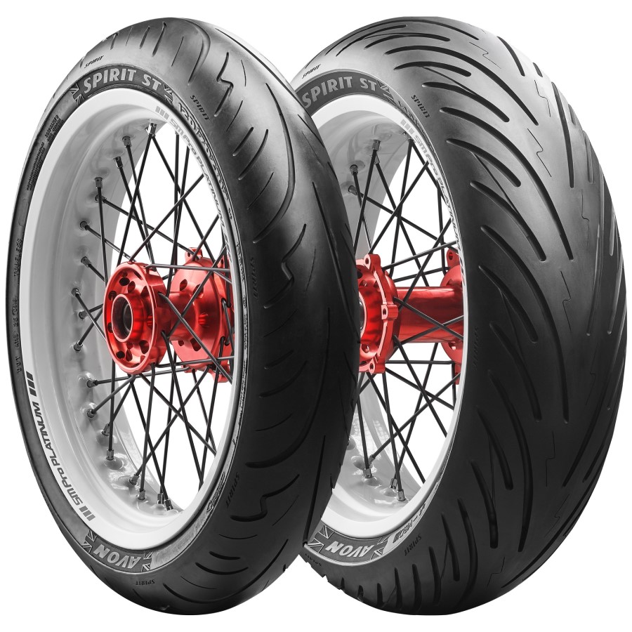 Avon Spirit ST motorcycle tyre pair