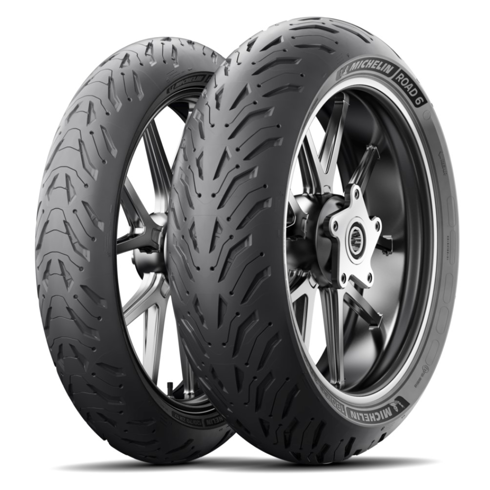 Michelin Road 6 motorcycle tyre pair