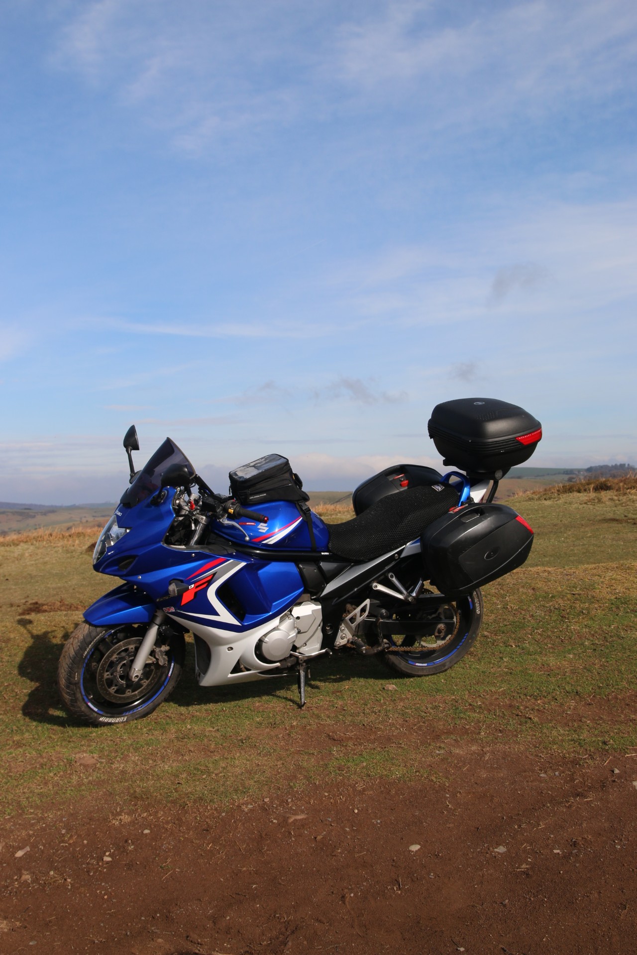 Suzuki GSX650F motorcycle