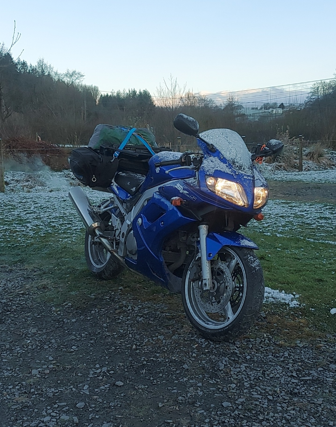 Suzuki SV650 motorcycle